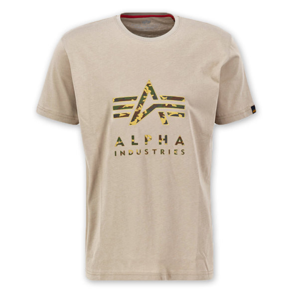 Alpha Camo PP T vintage sand