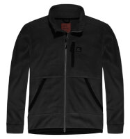 Holow Fibre Fleece schwarz