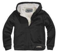 Arctic Kapuzenjacke Sherpa schwarz/weiß