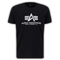 Alpha Basic T-Shirt CARBON black/silver