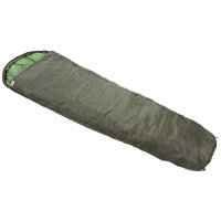 Mumienschlafsack oliv mit Packsack