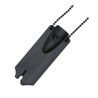 Neck Knife Tanto black