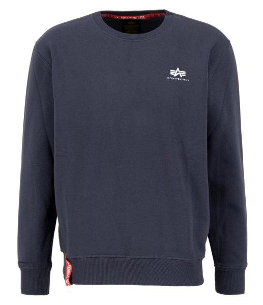 Alpha Sweater Small Logo navy