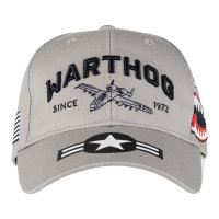 Basecap A-10 Thunderbolt "warthog" grau