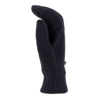 Strickhandschuhe Thinsulate mit Fingerkappe schwarz