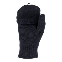 Strickhandschuhe Thinsulate mit Fingerkappe schwarz