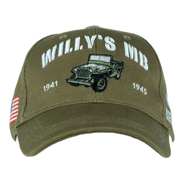 Basecap Willy Jeep oliv
