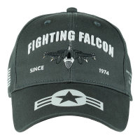F16 Falcon Basecap grau