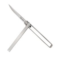 "360" Knife mit Glasbrecher silber