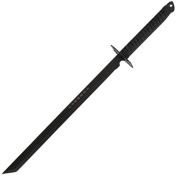 Samuraischwert-Machete mit Eisernem Kreuz – Black Edition