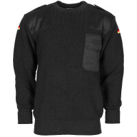 Bundeswehrpullover ORIGINAL schwarz gebr. TOP