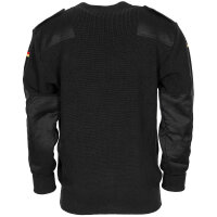 Bundeswehrpullover ORIGINAL schwarz gebr. TOP