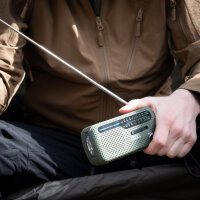 Notfall- Survival- Kurbelradio mit Licht