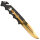 Zweihandmesser Rescue Skull black/gold