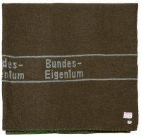 BW Wolldecke original grünbraun ca. 210 x 200 cm...
