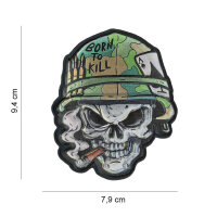 3D PVC Vietnam Ace Skull UV