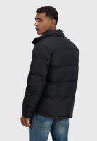 Cas Puffer Jacke schwarz