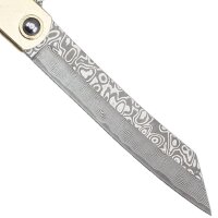 Higonokami Tanto brass Damast
