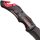 Rettungsmesser Zweihand „Feuerwehr“ – schwarz/rot