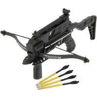 Pistolenarmbrust SOBEK mit 7 Schuss-Magazin  schwarz