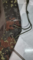 BW Zeltbahn flecktarn original gebraucht + Zeltbahntasche