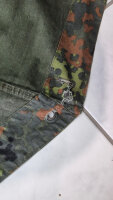 BW Zeltbahn flecktarn original gebraucht + Zeltbahntasche