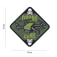 PVC Klett-Patch Tactical Aufnäher Drone Zone