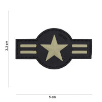 PVC Klett-Patch Tactical Aufnäher U.S. Airforce