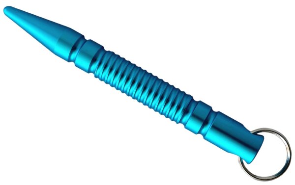 Kubotan mit greriffelt blau