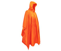 Survival Poncho Safety signalorange
