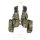Tactical Weste mit vielen Taschen woodland digital