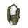Tactical Weste mit vielen Taschen woodland digital