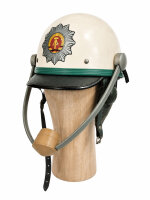 Helm Motorradhelm DDR VoPo Volkspolizei weiß Funk...