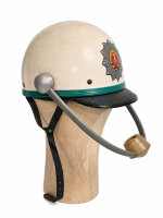 Helm Motorradhelm DDR VoPo Volkspolizei weiß Funk...