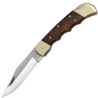 Taschenmesser Klassik Messing Backlock