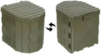 Campingtoilette faltbar oliv