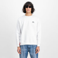 Alpha Sweater Small Logo white