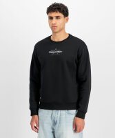 Alpha Foarm Mid Logo Sweatershirt schwarz