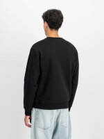 Alpha Foarm Mid Logo Sweatershirt schwarz