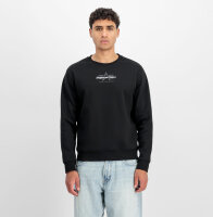 Alpha Foarm Mid Logo Sweatershirt schwarz
