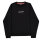 Alpha Foarm Mid Logo Sweatershirt schwarz