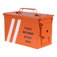 Munitionskiste Ka. 50mm - Flight Recorder orange