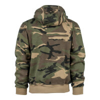 Zip Hoodie woodland camo