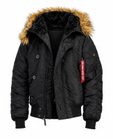 Alpha Industries N-2B Heritage Winter Jacket schwarz
