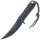 Outdoormesser Curved Survival grau
