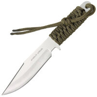 Outdoormesser Survival grün