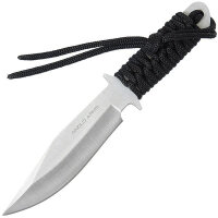 Outdoormesser Survival schwarz