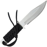 Outdoormesser Survival schwarz