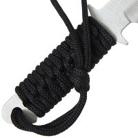Outdoormesser Survival schwarz