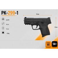 Softair PK-299  <0,5 Joule